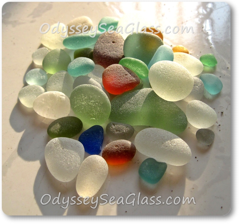 Beach Glass Color Chart