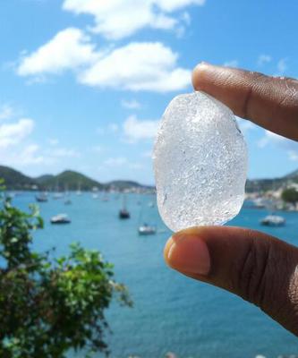 Ice in Paradise - February 2015 Sea Glass Photo Contest