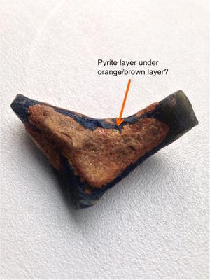 pyrite layer?