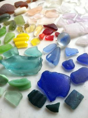 Lake Erie Sea Glass Sampler, Near Buffalo NY