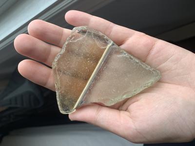 Large beach glass from Nova Scotia - Any ideas?