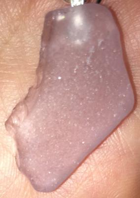 Lavender Beach Glass
