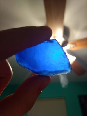 My chunky blue