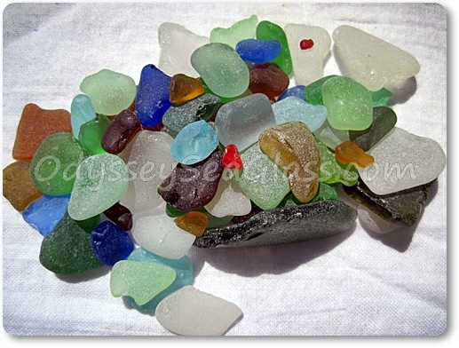 The Colors Of Sea Glass - Where Do They Come From?