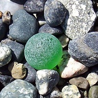 sea glass marble