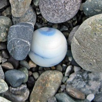 sea glass marble