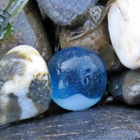 sea glass marble