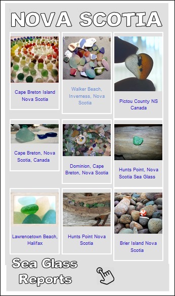 nova scotia sea glass reports