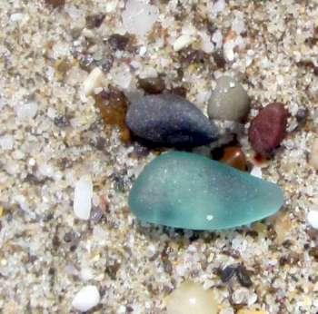 Punta Sal Peru Sea Glass Blue