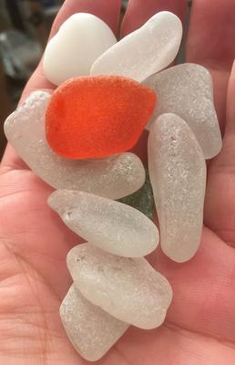 An Orange in the Hand - Sea Glass Photo Contest