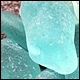 turquoise sea glass