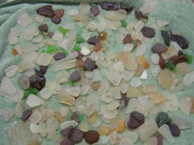 San Francisco Area Beach Glass Reports