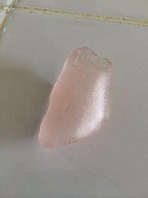 Pink Sea Glass from Palm Beach - What is it?