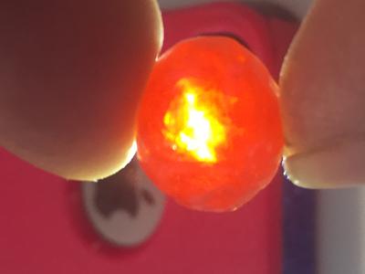 7/9/16 Battery Park Delaware - Rare orange or red marble