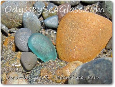 Sea Glass Huanchaco Beach Peru