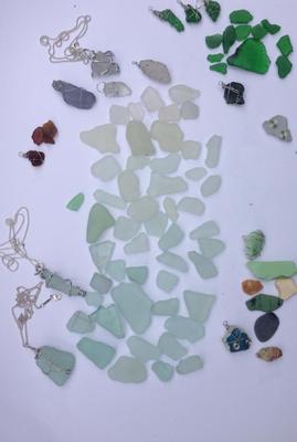 Sea Glass from UK -  Not sure if it's any good but I love it, especially the dark one!