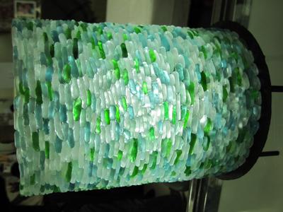 Sea Glass Lamp Shade Japan 2