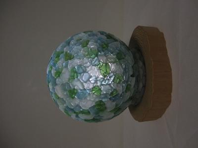 Sea Glass Lamp Shade Japan 4