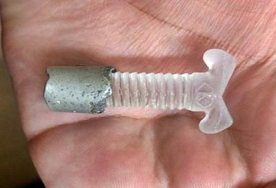 Glass screw