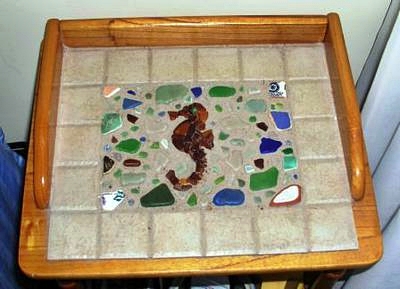 Sea Glass Crafts Projects and Ideas