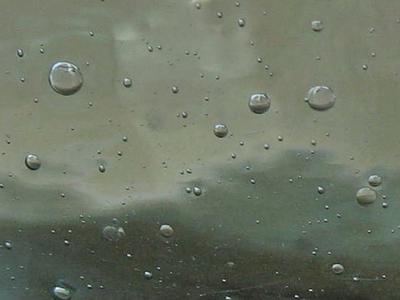 Bubbles in Old Sea Glass