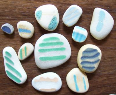 Sea Pottery - Beach Shards (from OdysseySeaGlass files)