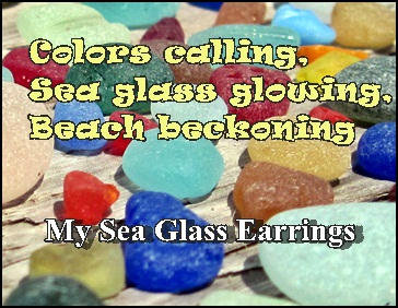 Sea Glass Earring Sets - Beach Glass Jewelry