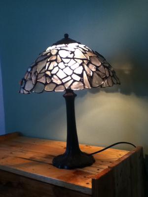 Seaglass lampshade