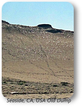 Seaside, CA dump site producing sea glass