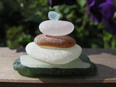 Summer Seaglass Stack