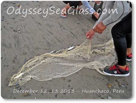 throw net fishing peru