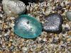 Blue teal perfect sea glass