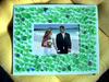  A Sea Glass Sprinkled Picture Frame