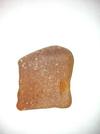 Makers Mark or Holy Wine? Amber/Brown sea glass with inscribed holy cross