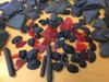 Carbon Insulators Black Red - Sea Glass Photo Contest - March 2016