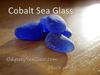 Cobalt sea glass photo from Odyssey stock files