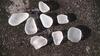 White sea glass