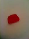 Rare red sea glass!