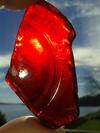 Red On Fire - February 2015 Sea Glass Photo Contest