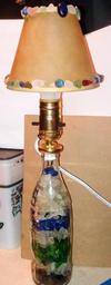 #1 Sea Glass Lamp by Heather