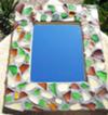 Sea Glass Mosaic Mirror