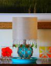 Sea Glass Necklace Lamp