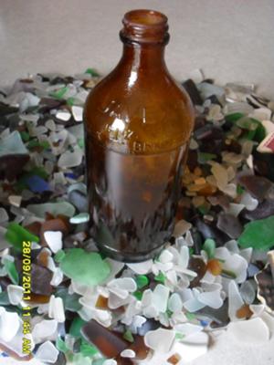 Javex Bottle in a Sea of Glass