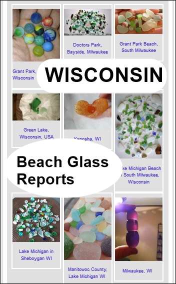 more wisconsin beach glass