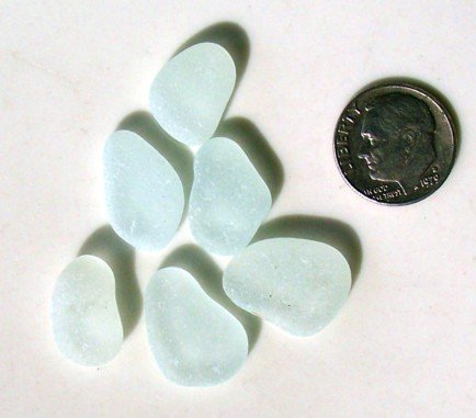 Green Sea Glass Earring Sets