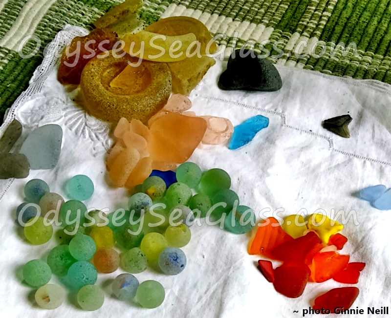 Rare Variety of Sea Glass Jamaica