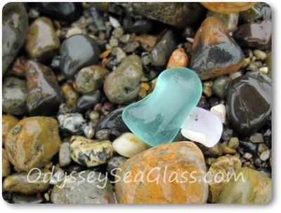 Huanchaco Beach Peru - Sea Glass November 4, 2013