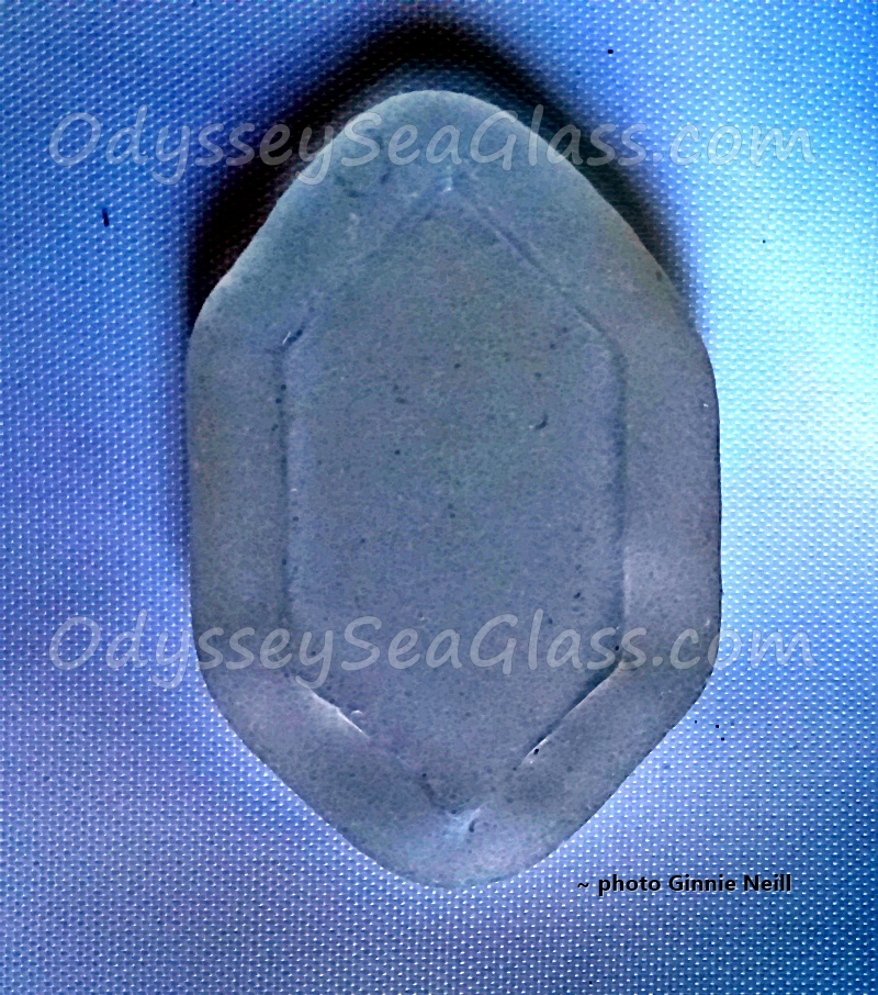 Jamaica Glass Beach Bottle Bottom