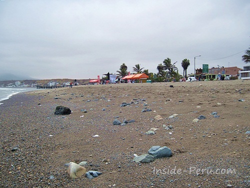 sea glass Huanchaco Peru beach