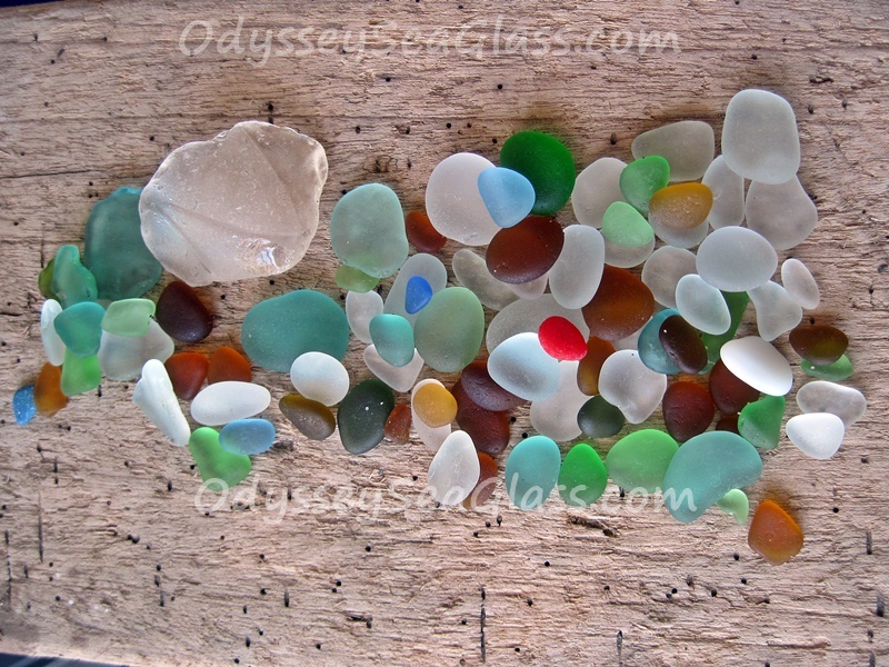 Day's Total - Huanchaco Sea Glass June 2016